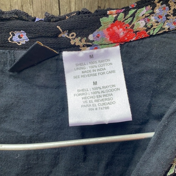 Floral tunic sz. M - Picture 2 of 4